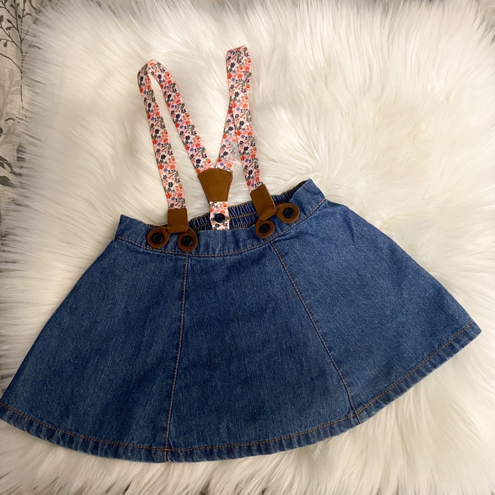 Toddler Suspender Skirt size 24M